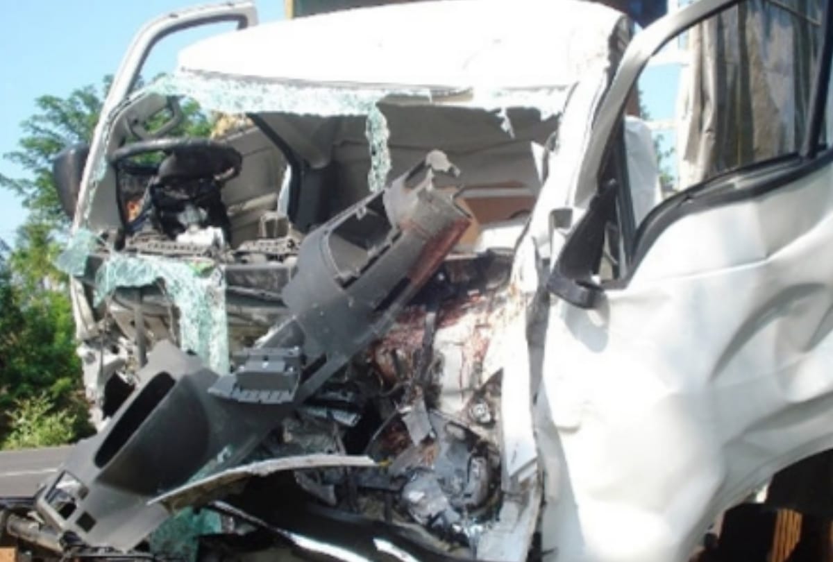 one killed two injured in a road accident in  up Muzaffarnagar