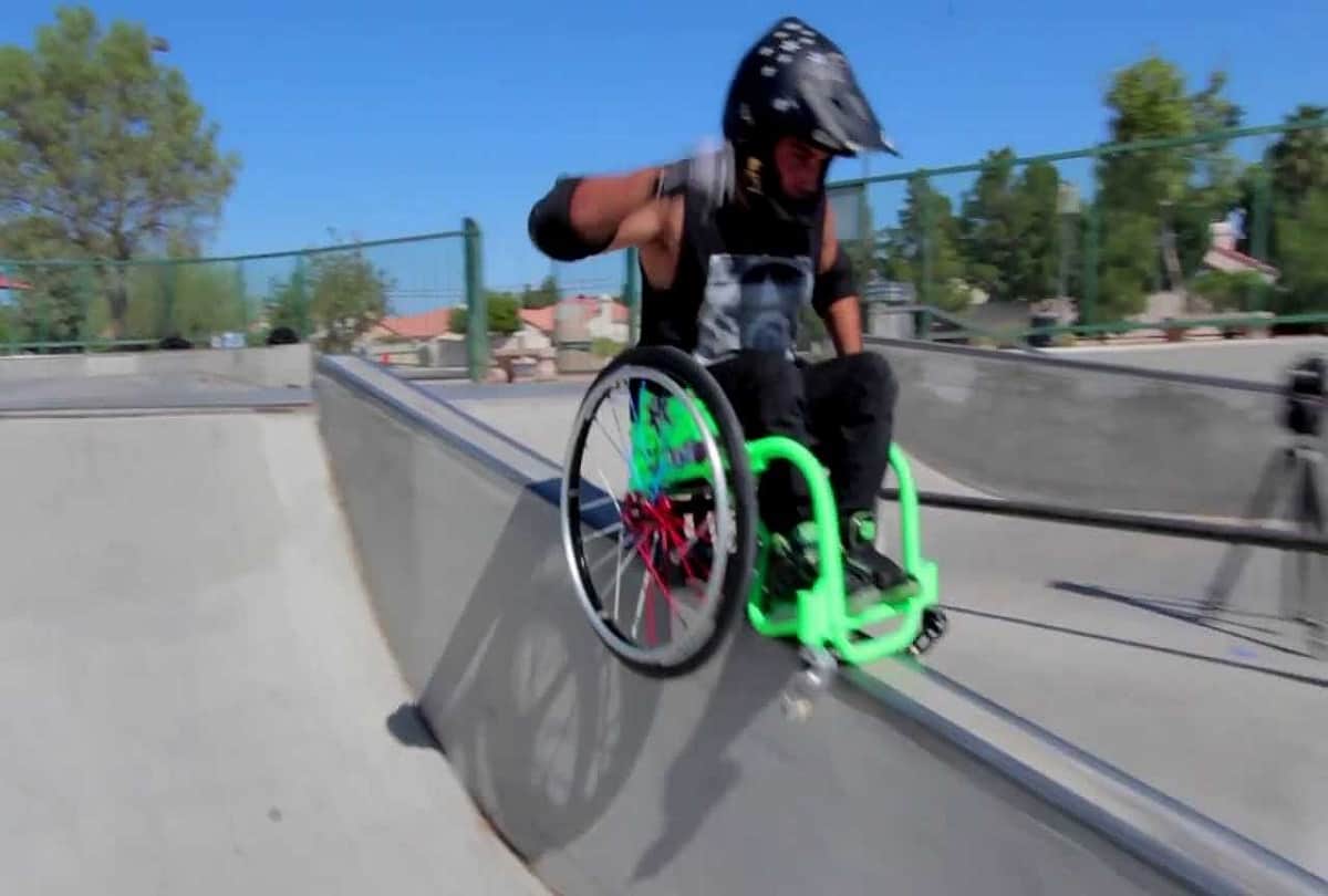 wheelchair athlete Aaron Fotheringham acrobats stunts will make believe anything possible
