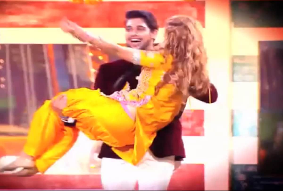 jasleen matharu danced with shivashish on the bigg boss
