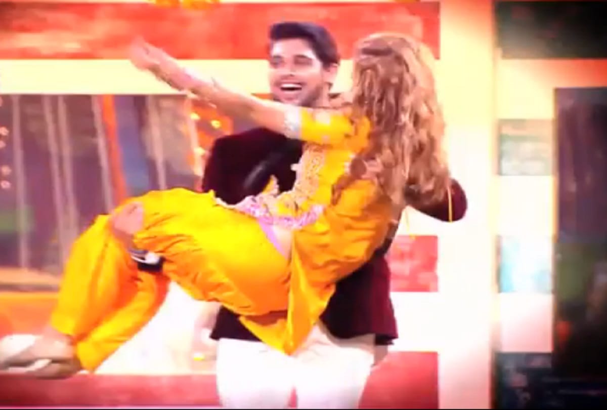 jasleen matharu danced with shivashish on the bigg boss