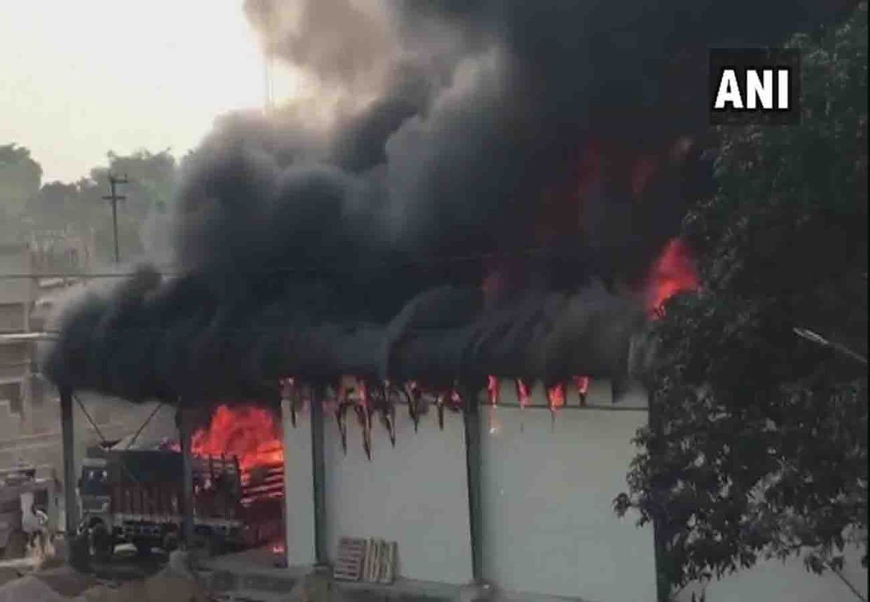 Fire in Unnao chips factory