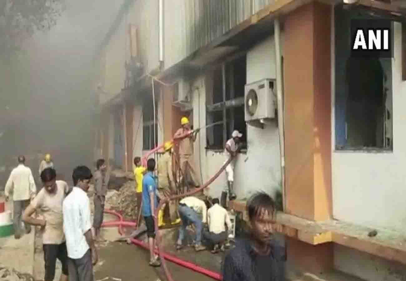 Fire in Unnao chips factory