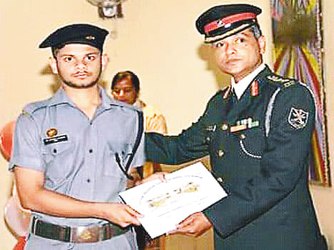 Colonel gave the student the title of scientist in Lucknow