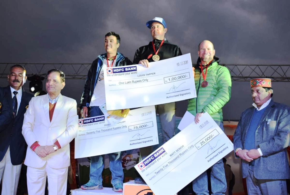 New Zealand Louis wins Paragliding Indian Open Championship bir billing Kangra Himachal Pradesh
