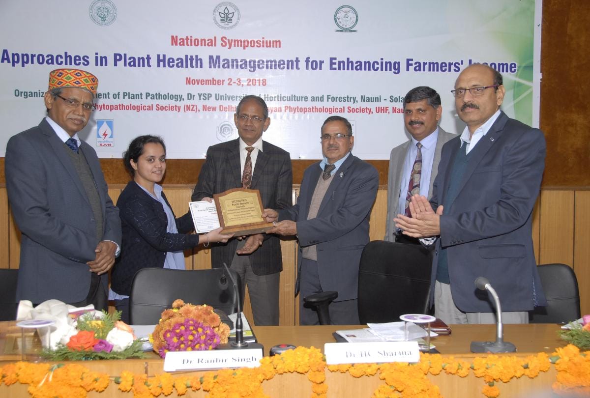 National Seminar on the development of natural pesticides Nauni University Solan