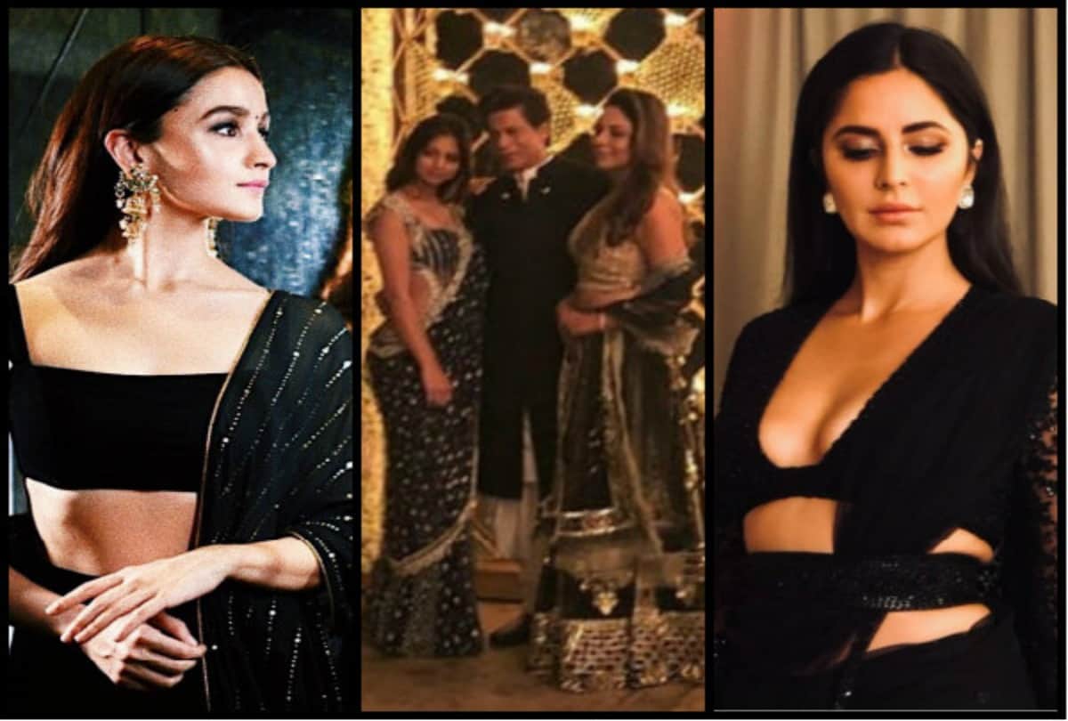 ShahRukh Khan Diwali party Kareena Kapoor Khan Alia Bhatt Katrina Kaif wore black