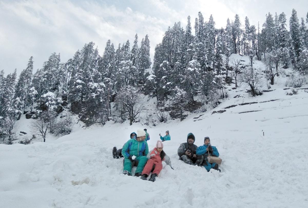 Heavy Snowfall In Lahaul Spiti Kinnaur Kullu Manali Keylong Chamba  Rain In Shimla Himachal Prades
