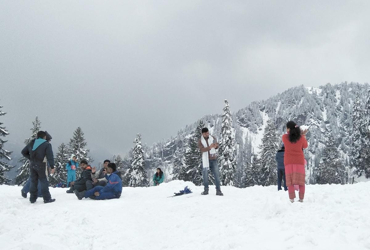 Heavy Snowfall In Lahaul Spiti Kinnaur Kullu Manali Keylong Chamba  Rain In Shimla Himachal Prades