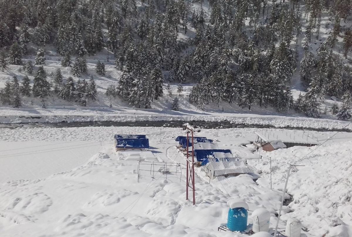 Heavy Snowfall In Lahaul Spiti Kinnaur Kullu Manali Keylong Chamba  Rain In Shimla Himachal Prades