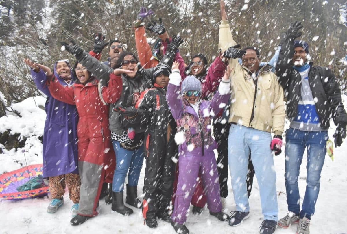 Himachal weather report snowfall in himachal in new year 2019