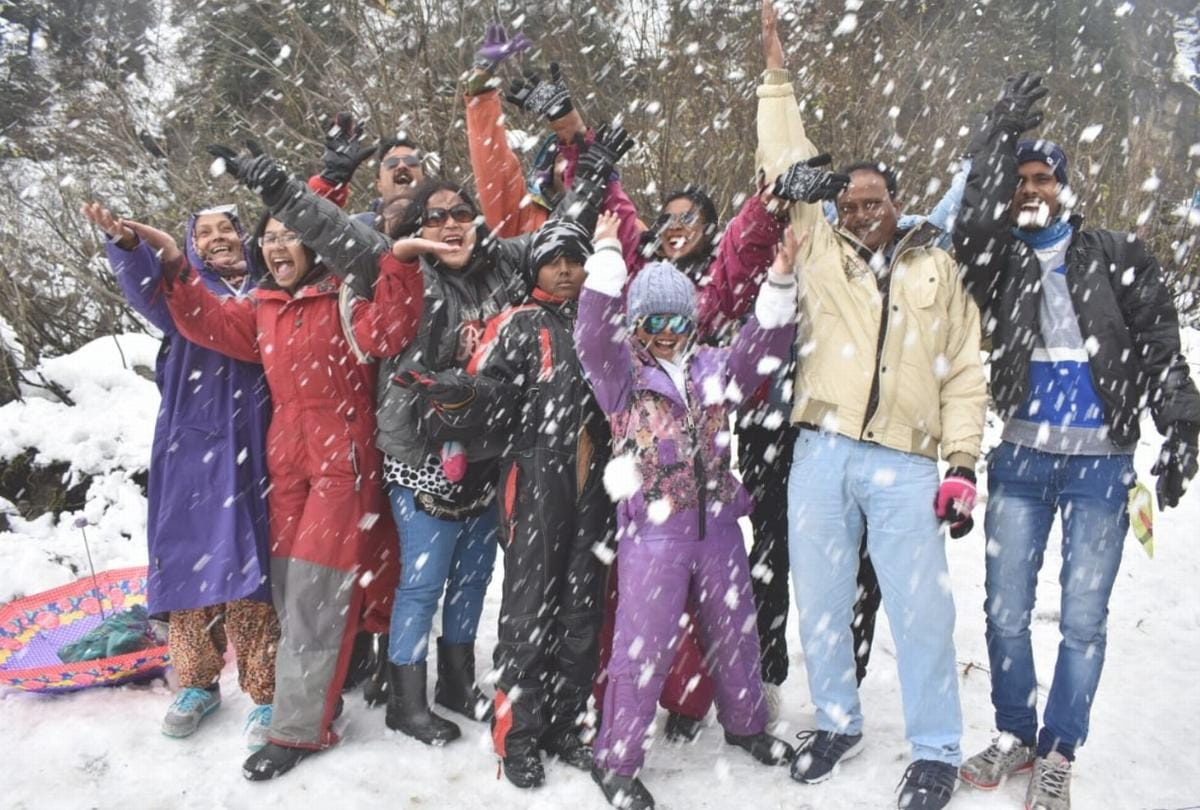 Himachal weather report snowfall in himachal in new year 2019