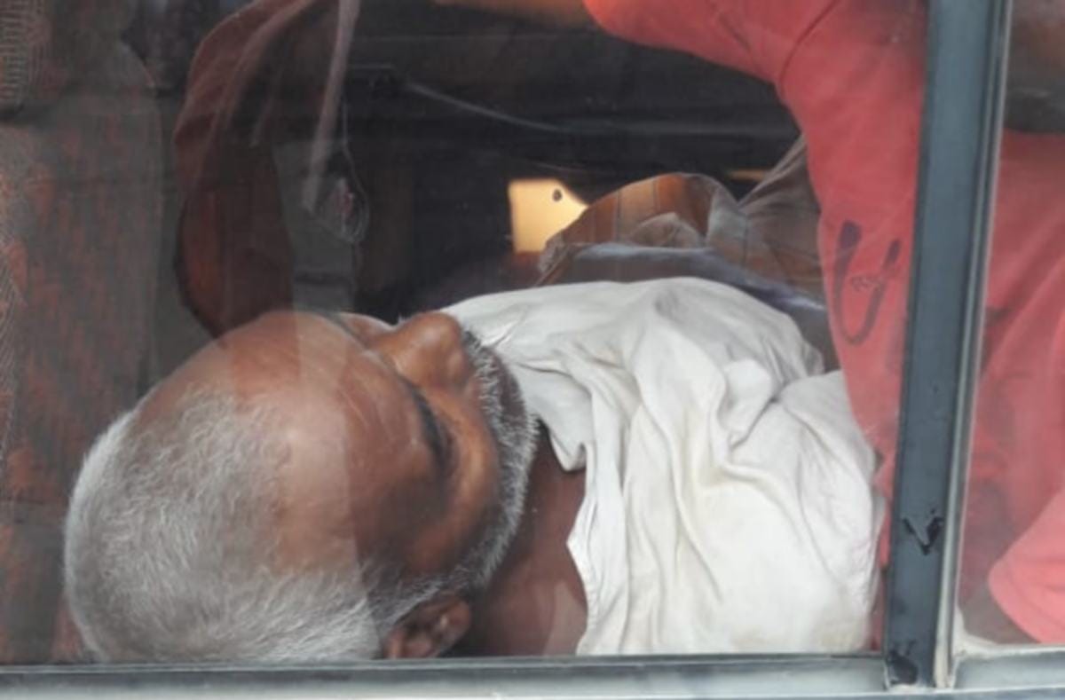Old man murder due to dispute in varanasi