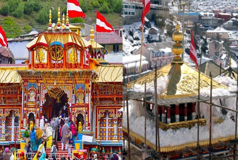 Gupta brothers Donate Gold plated Roof on badrinath temple on Dhanteras 2018