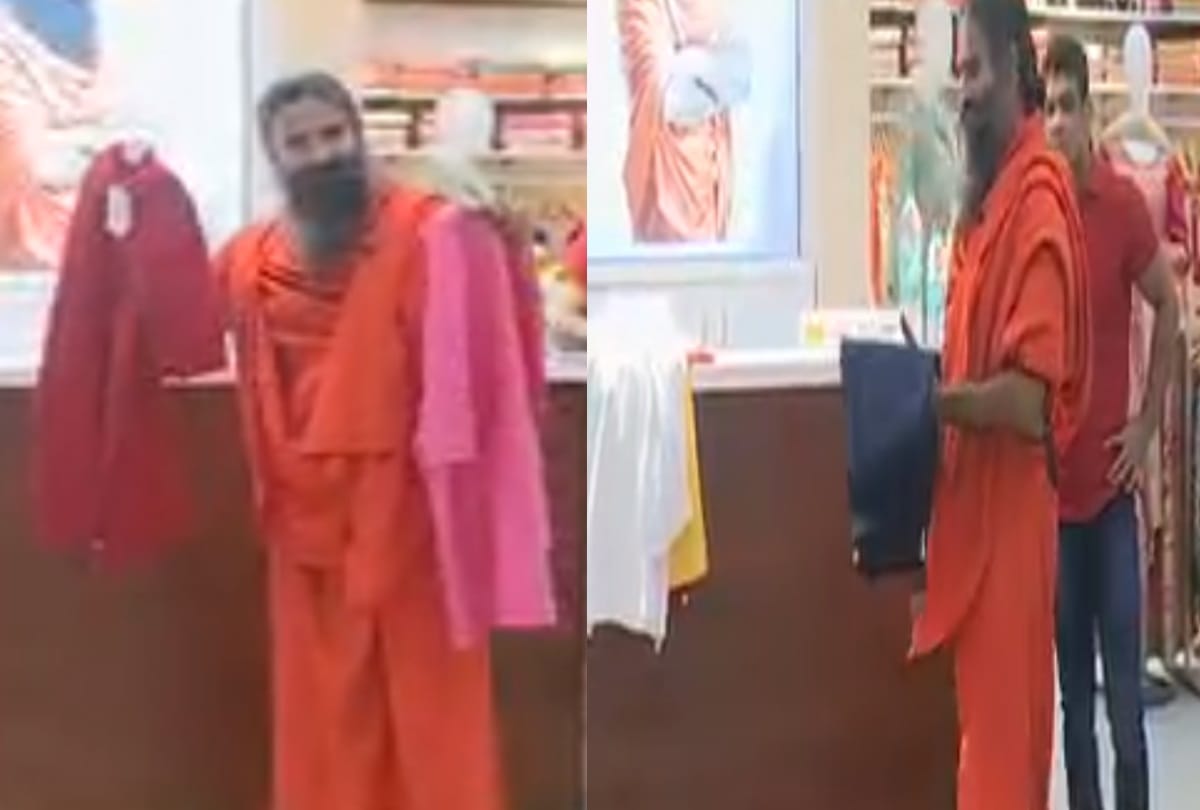 ramdev launches his first clothes showroom paridhhan in delhi madhur bhandarkar sushil kumar prsent