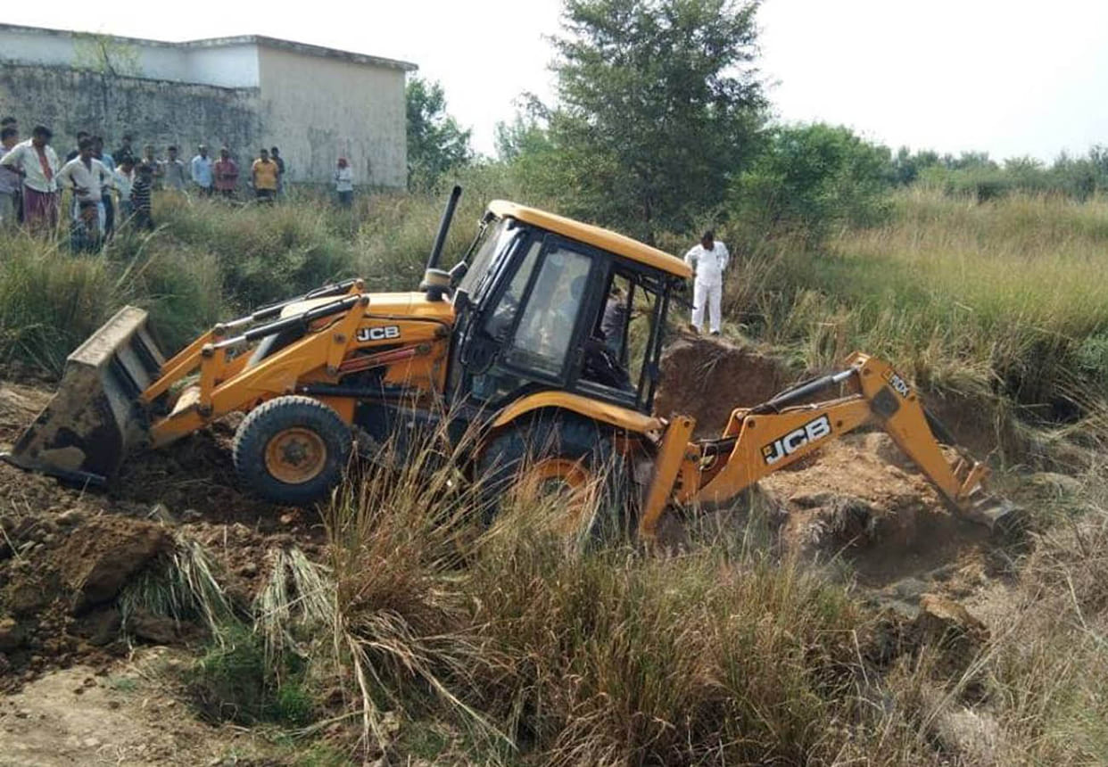 Two girls died due to mud ditch in Orai