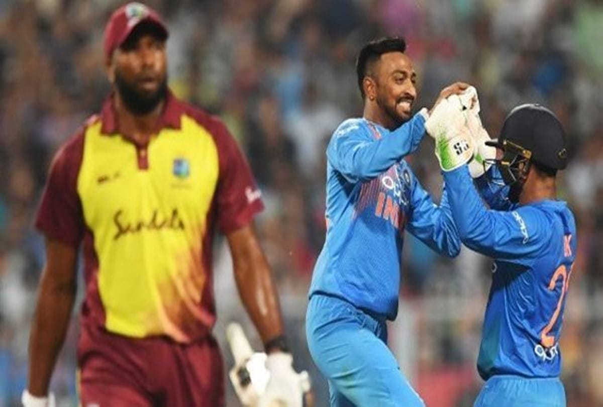 Cricket News: India west indies match 2nd t20 match stopped due to heavy lightning strikes