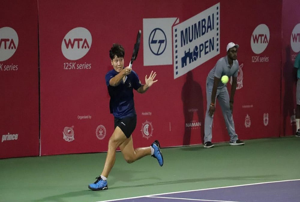 Luksika Kumkhum win her first WTA title at Mumbai Open