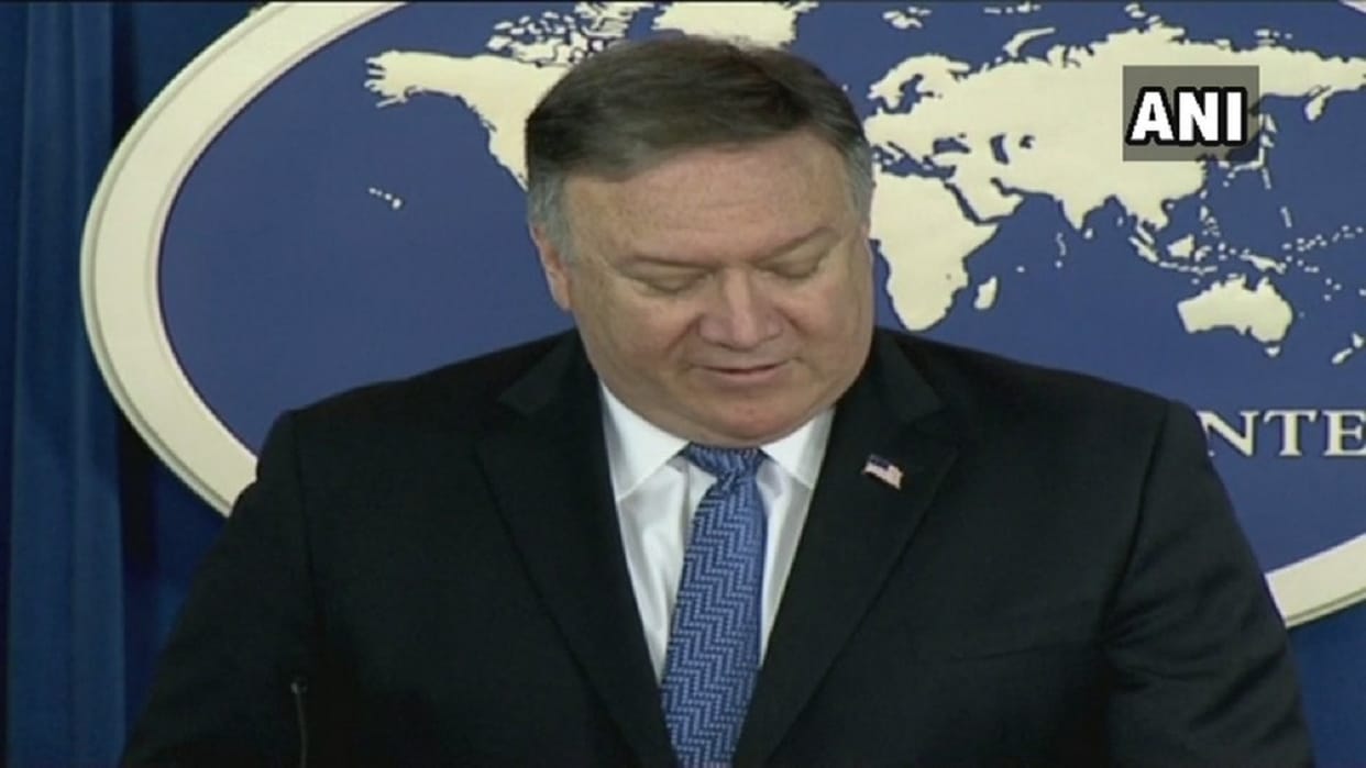 US Secretary of State Mike Pompeo said US to exempt China India  Japan from Iran oil sanctions