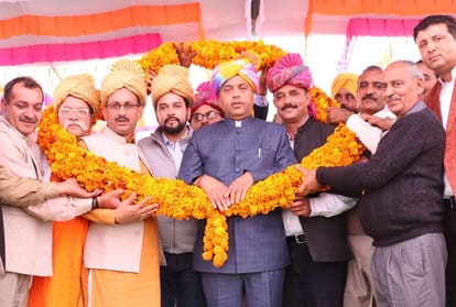 cm jairam thakur inaugurated himachal longest bridge in Una