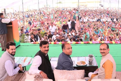 cm jairam thakur inaugurated himachal longest bridge in Una
