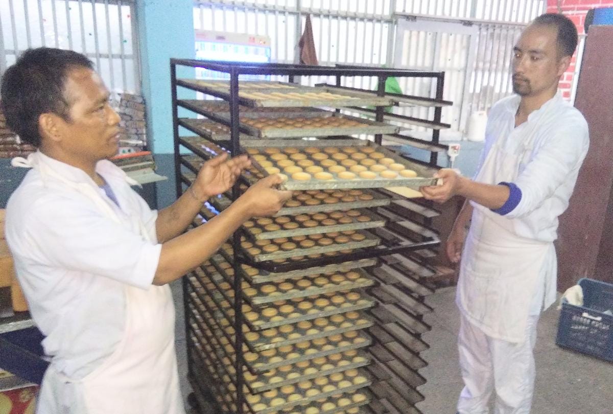 Himachal Pradesh Nahan Jail prisoners making Sweets for Diwali