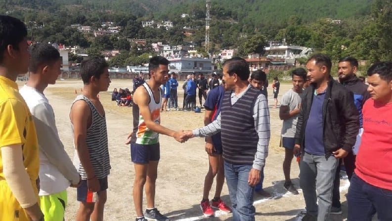 Saurabh stays in 100 meter race