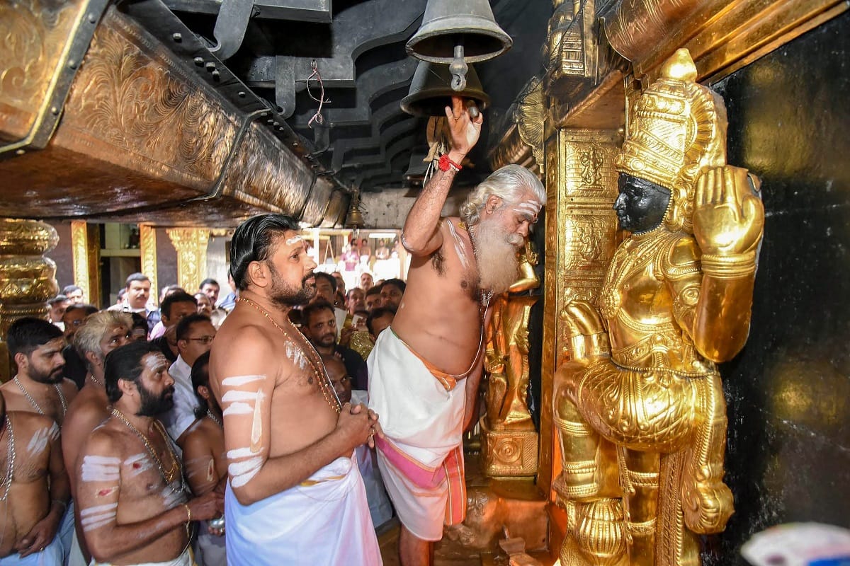 Sabarimala Temple is all set to open today hindu organisations appeal not to send women journalists