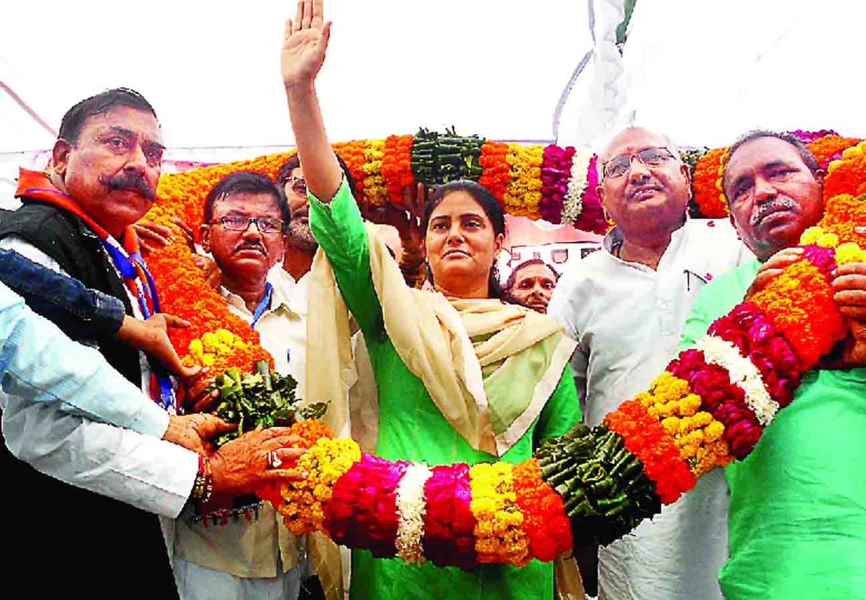 anupriya patel selected as national chief of apna dal (s)