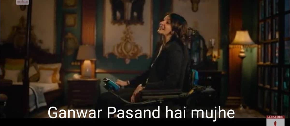 Anushka Sharma memes in Shah rukh Khan film zero