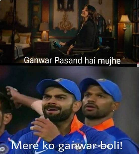 Anushka Sharma memes in Shah rukh Khan film zero