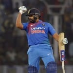 Rohit Sharma smashed the joint fastest T20I century vs Sri Lanka in Indore in 2017