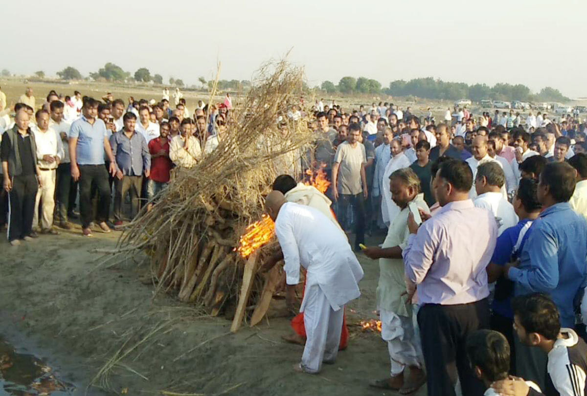 The last glimpse of Bhajan Samrat Vinod Agarwal was seen