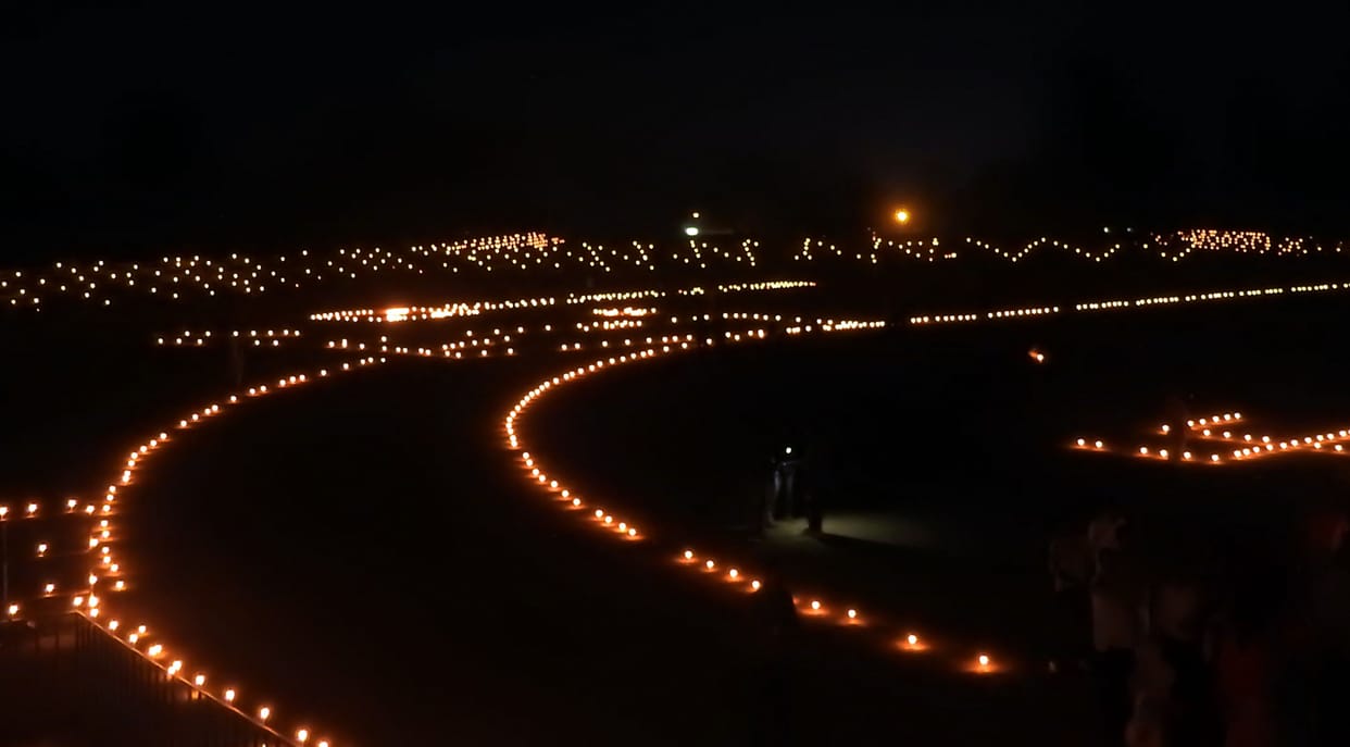 Jagamagaya Stadium with Thousands of Diamonds