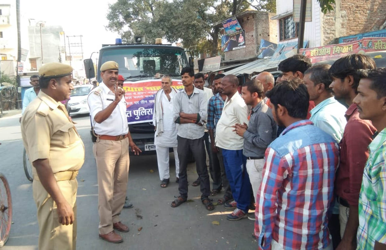 drivers awared about trafic rule