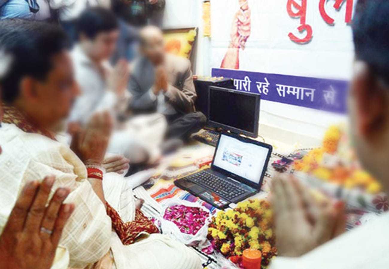 Basna Poojan with High tech Diwali will be the laptop and mobile worship