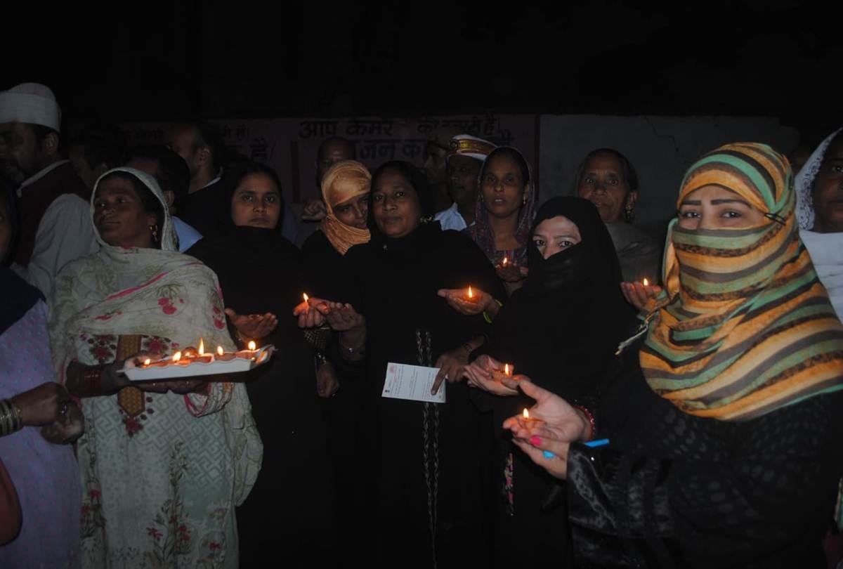 Muslim women burnt deep in Morarabad