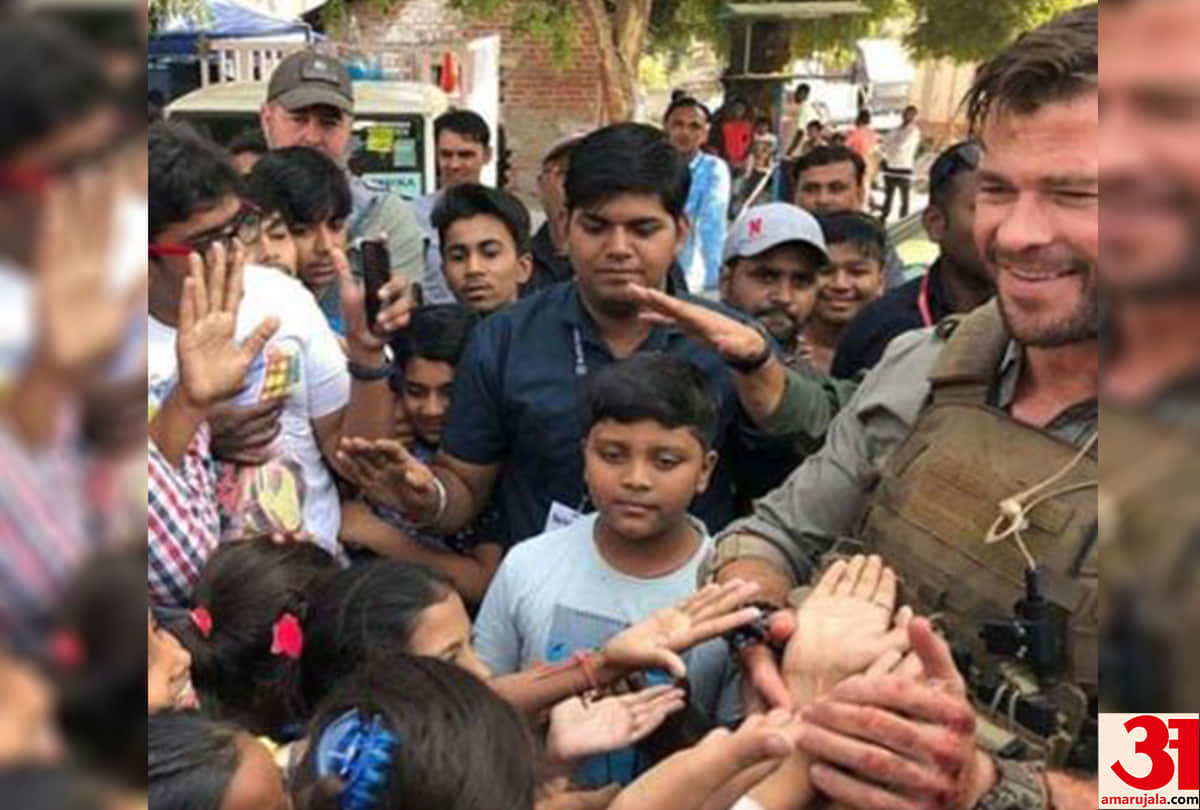 Criss Hemsworth, troubled by jam in India, shared video sharing