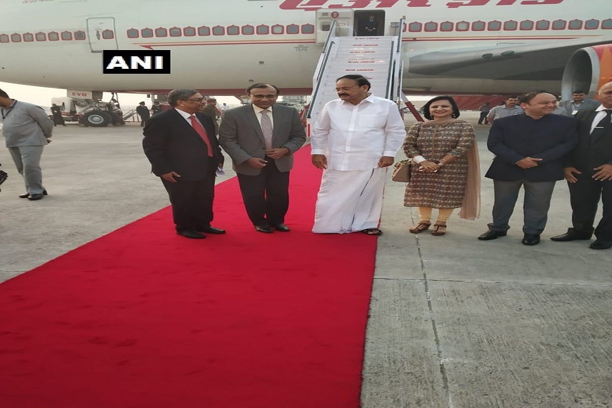 Vice president M venkaiah naidu returns from Africa said tour was useful
