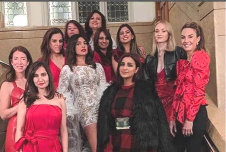 priyanka chopra enjoyed bachelor party with isha ambani and parineeti chopra