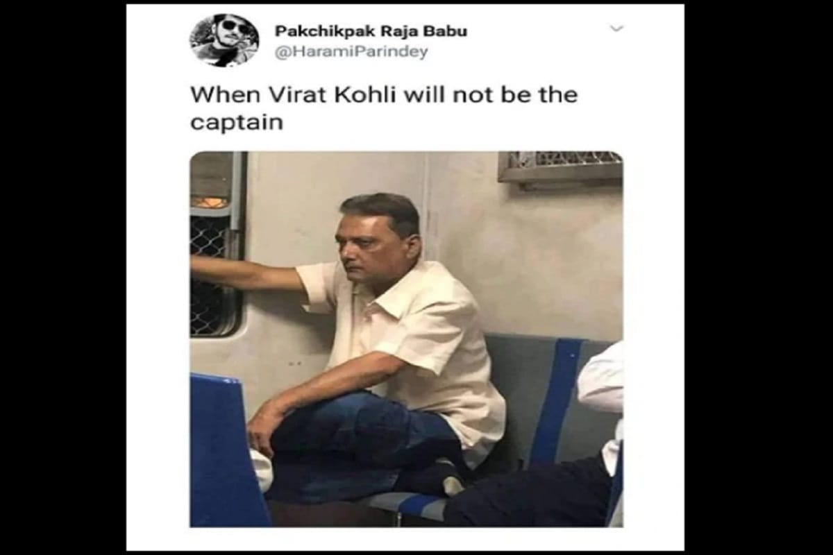 ravi shastri duplicate person seen in mumbai local train