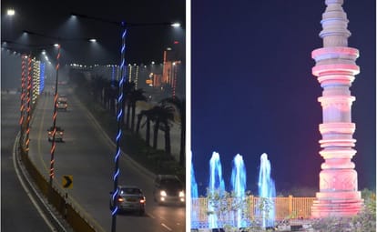 Nitin gadkari tweeted four photos of changing banaras