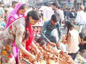 dipawali festival on today whole city sunshined