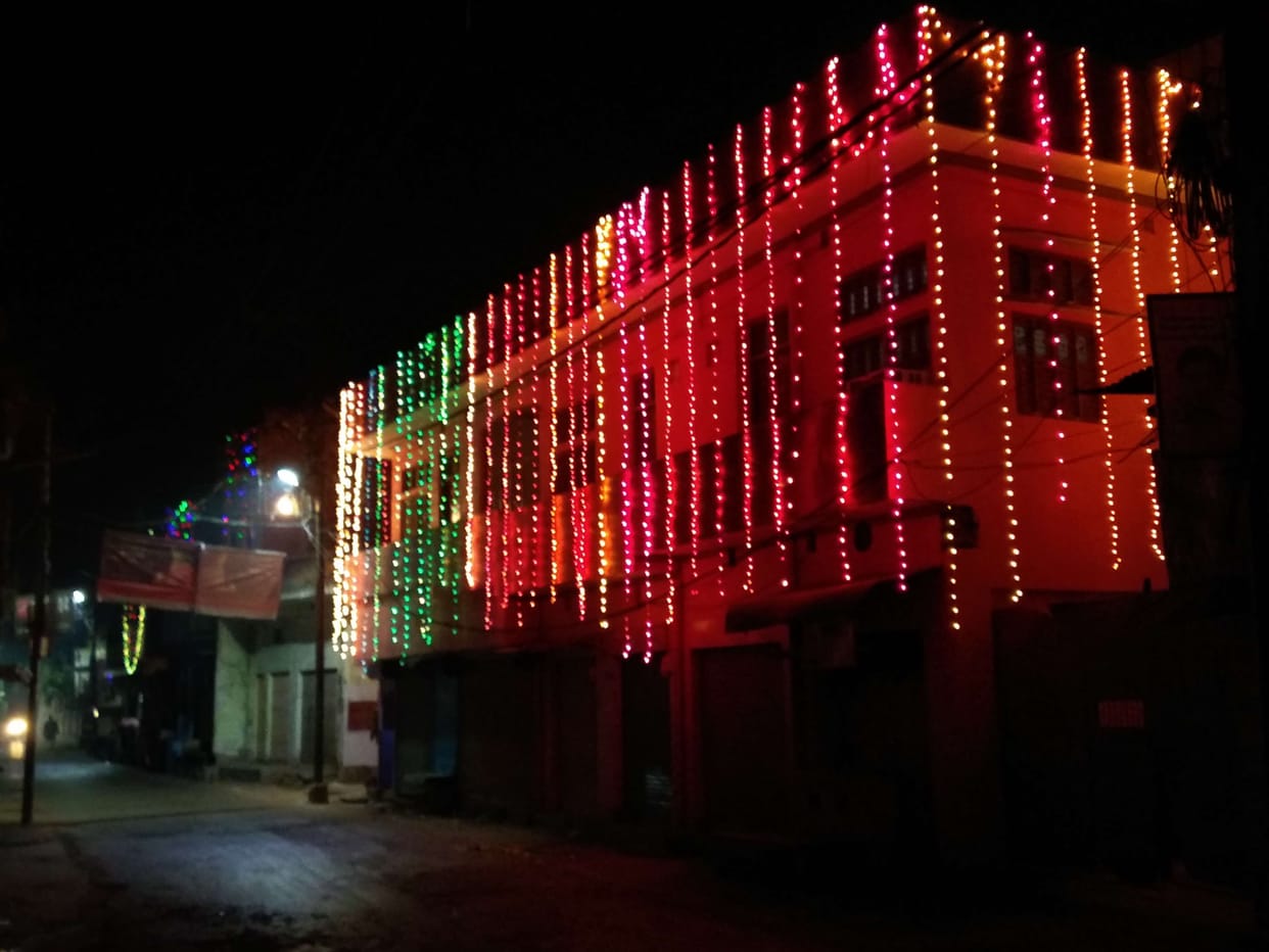 Diwali celebrates with fireworks