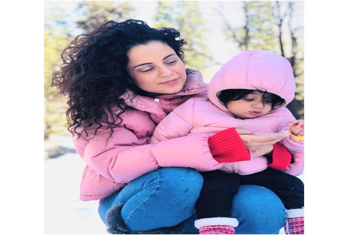 Bollywood queen Kangana Ranaut reached manali for Diwali