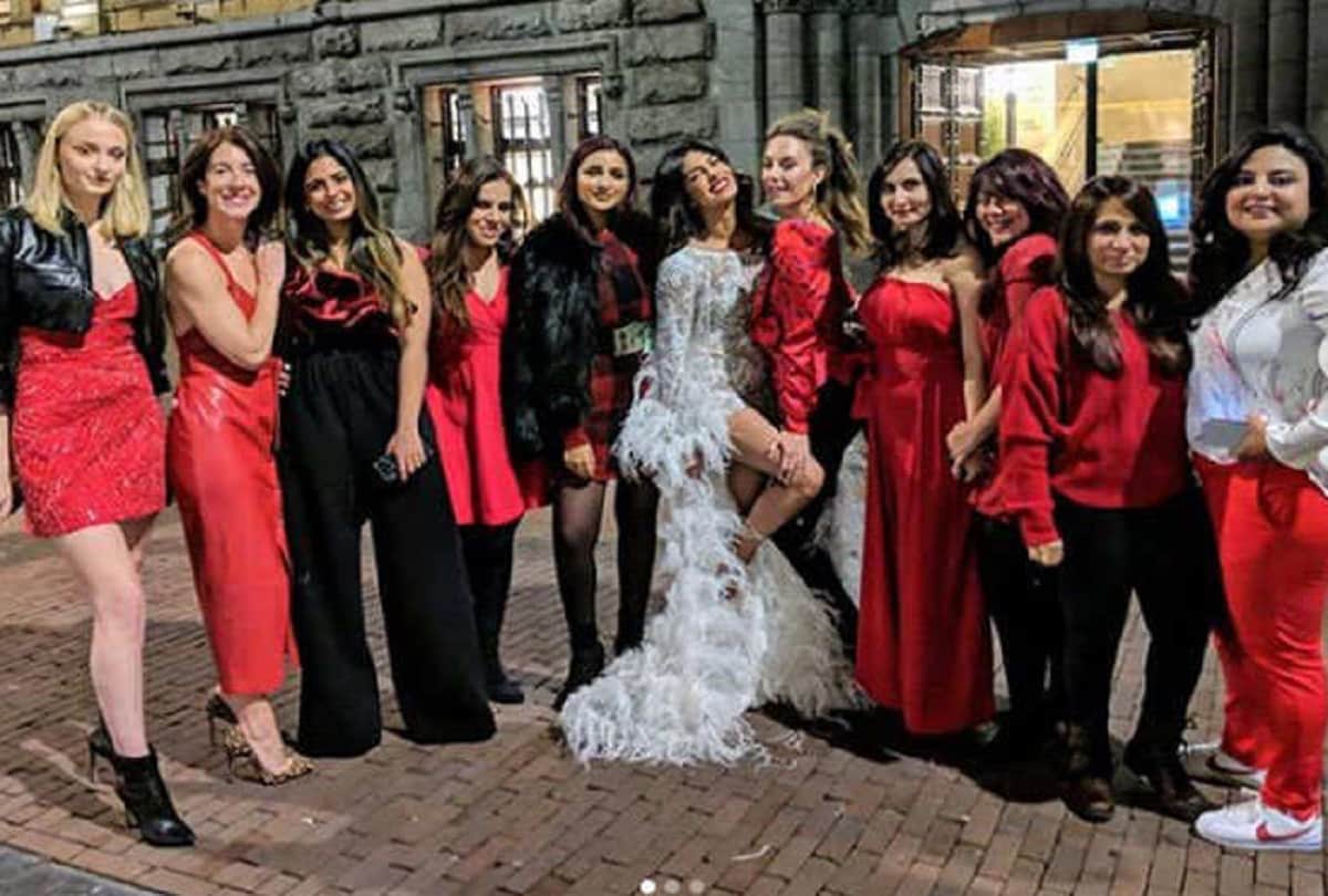 priyanka chopra return from Amsterdam after celebrating bachelorette and payajama party