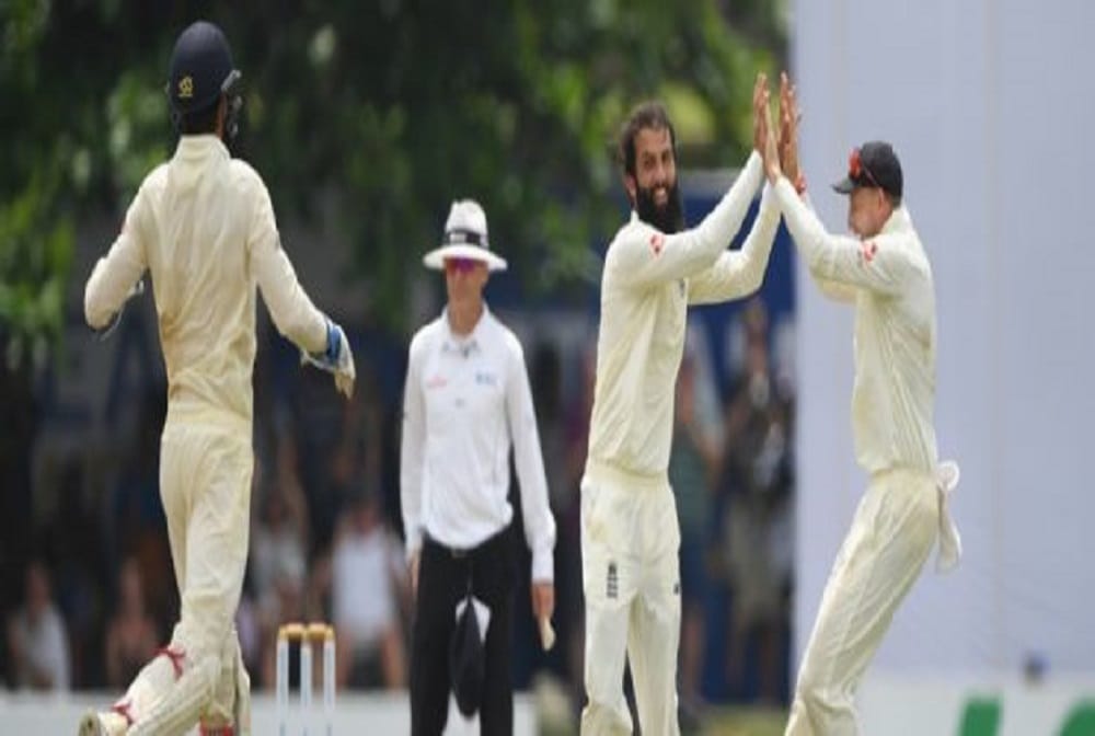 England lead by 177 runs against sri lanka in 1st test day 2 at Galle