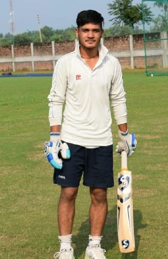 Selection of cricketer Sagar's under-23 cricket team