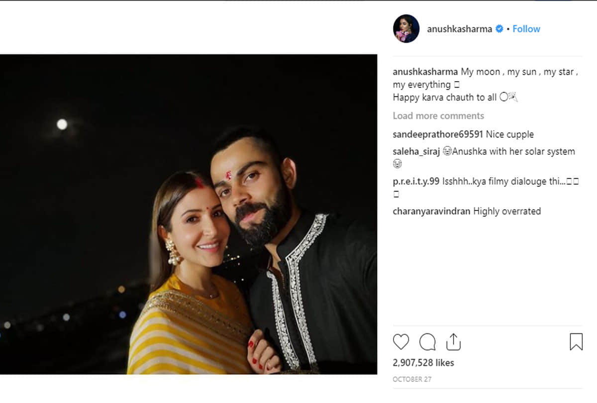 Virat-Anushka celebrates first Diwali after wedding, beautiful pictures taken Viral