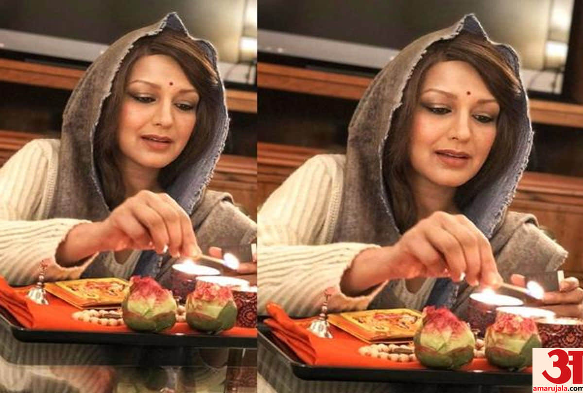 Sonali Bendre celebrated Diwali in New York, saying it was quite unorthodox