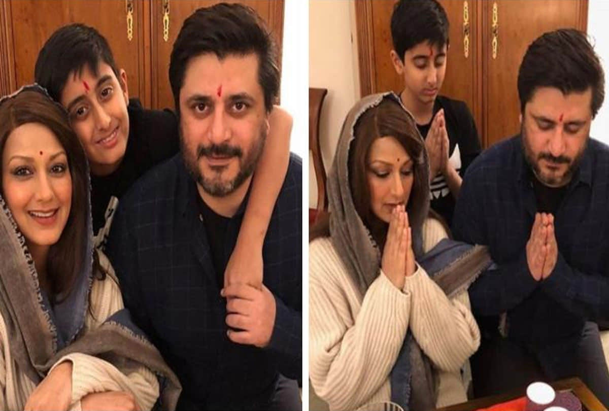 Sonali Bendre celebrated Diwali in New York, saying it was quite unorthodox